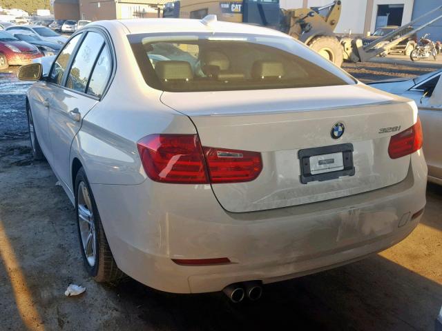 WBA3C1C54EK116151 - 2014 BMW 328 I SULE WHITE photo 3