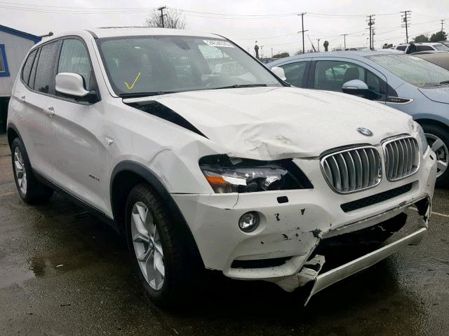 5UXWX7C57EL984337 - 2014 BMW X3 XDRIVE3 WHITE photo 1