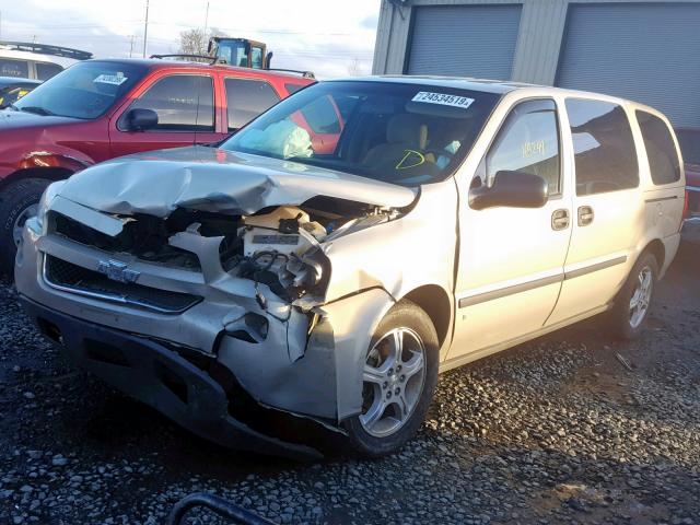 1GNDV23127D213335 - 2007 CHEVROLET UPLANDER L 金色 照片 2
