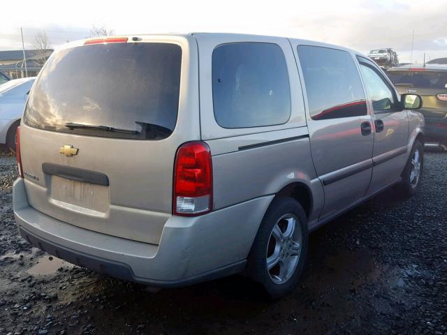 1GNDV23127D213335 - 2007 CHEVROLET UPLANDER L 金色 照片 4
