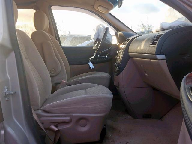 1GNDV23127D213335 - 2007 CHEVROLET UPLANDER L 金色 照片 5