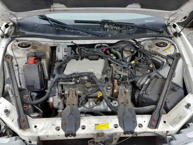 2G4WS52J611197586 - 2001 BUICK CENTURY CU WHITE photo 7