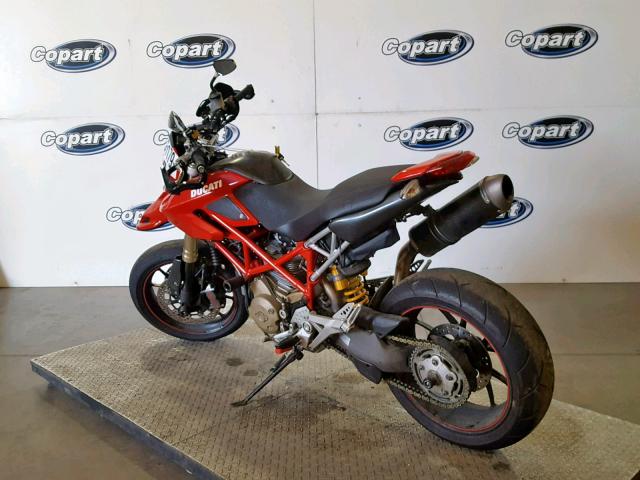 ZDM1YACP58B001287 - 2008 DUCATI HYPERMOTAR RED photo 3