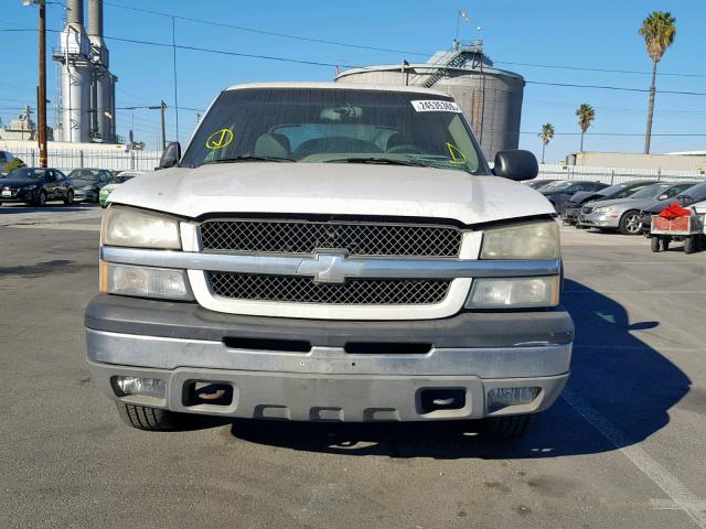 3GNEC13T93G295325 - 2003 CHEVROLET AVALANCHE WHITE photo 9