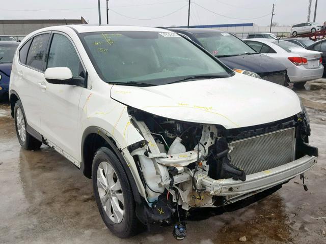 5J6RM4H5XEL063769 - 2014 HONDA CR-V EX WHITE photo 1