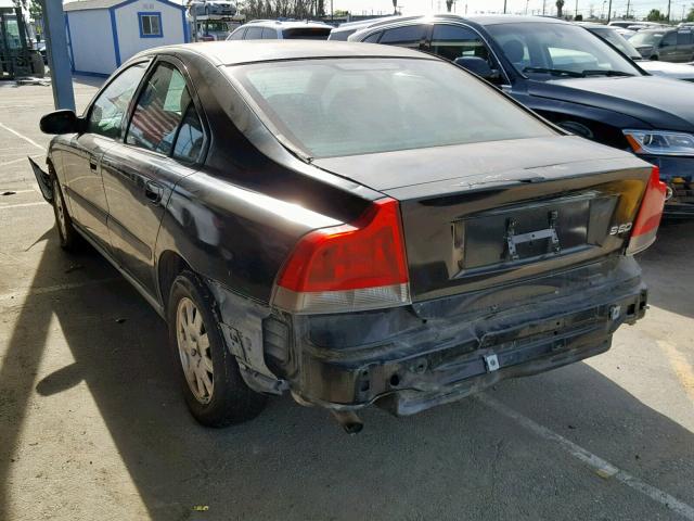 YV1RS61RX12066024 - 2001 VOLVO S60 BLACK photo 3