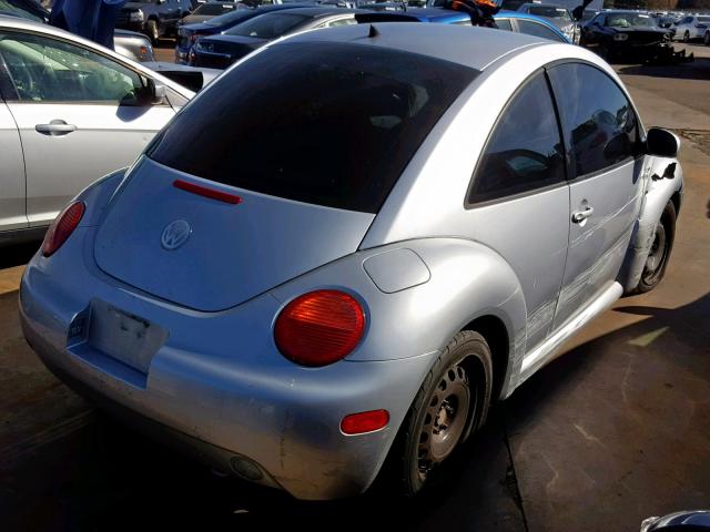 3VWCK21C32M460004 - 2002 VOLKSWAGEN NEW BEETLE Gümüş foto 4