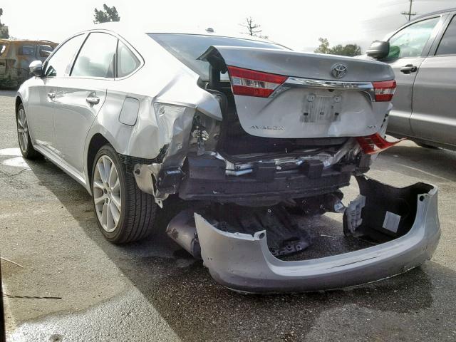 4T1BK1EB4DU058965 - 2013 TOYOTA AVALON BAS SILVER photo 3