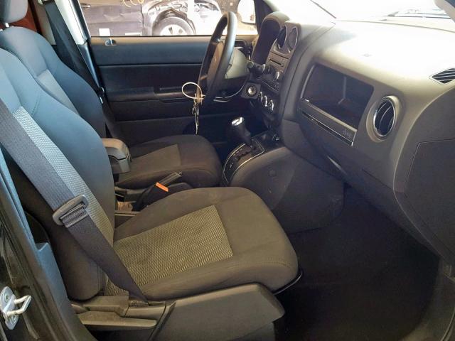 1J4NT4FB7AD649943 - 2010 JEEP COMPASS SP შავი ფოტო 5