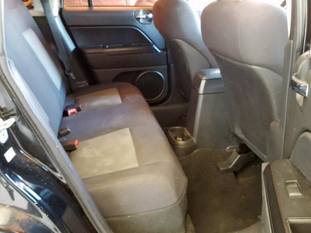 1J4NT4FB7AD649943 - 2010 JEEP COMPASS SP შავი ფოტო 6