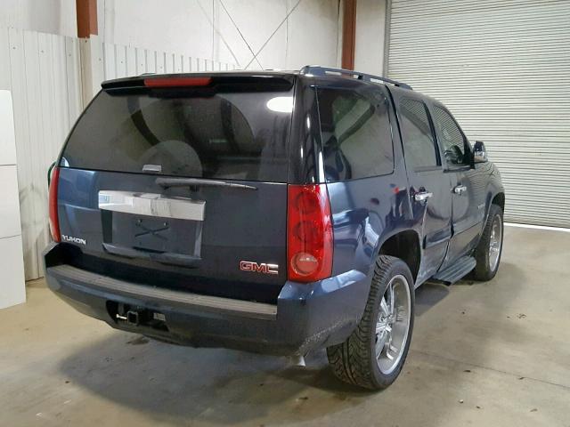 1GKFC13C28R232138 - 2008 GMC YUKON BLUE photo 4