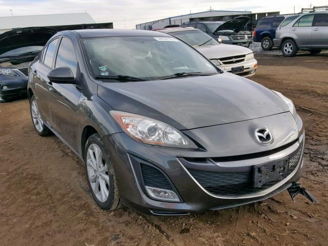 JM1BL1U58B1413146 - 2011 MAZDA 3 S CHARCOAL photo 1