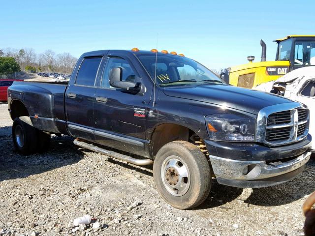 3D7MX48C27G712542 - 2007 DODGE RAM 3500 S BLACK photo 1