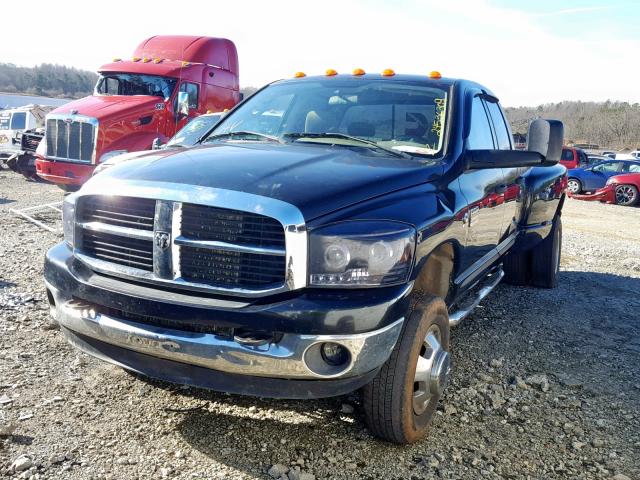 3D7MX48C27G712542 - 2007 DODGE RAM 3500 S BLACK photo 2