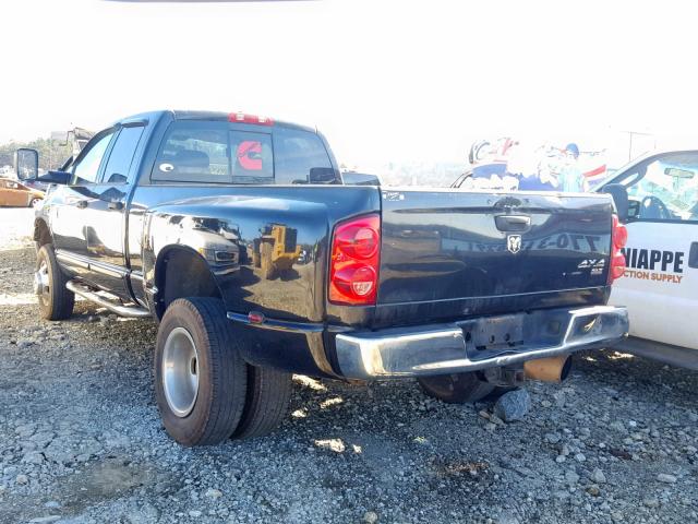 3D7MX48C27G712542 - 2007 DODGE RAM 3500 S BLACK photo 3