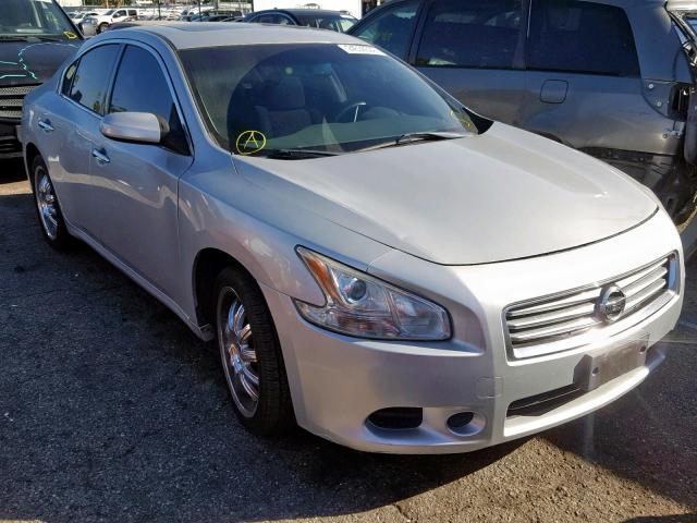 1N4AA5AP3CC849090 - 2012 NISSAN MAXIMA S SILVER photo 1