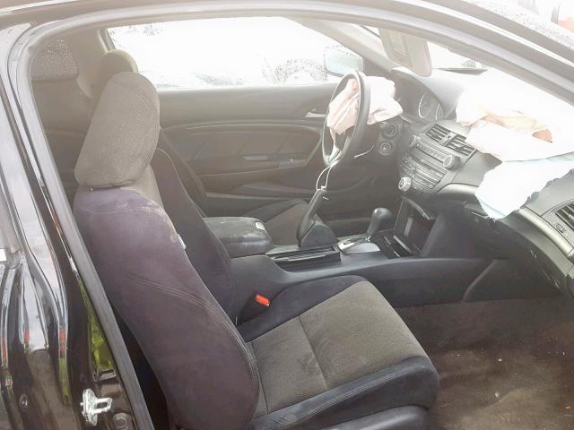 1HGCS12338A012171 - 2008 HONDA ACCORD LX- BLACK photo 5