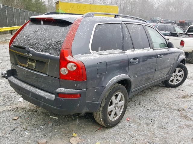 YV4CY592161244912 - 2006 VOLVO XC90 GRAY photo 4