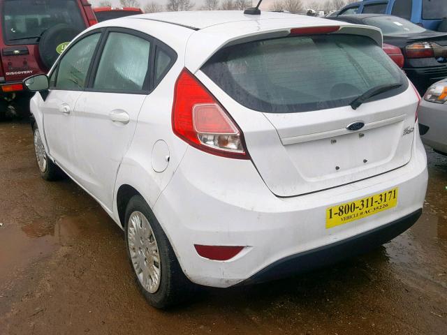 3FADP4TJ8GM172461 - 2016 FORD FIESTA S WHITE photo 3