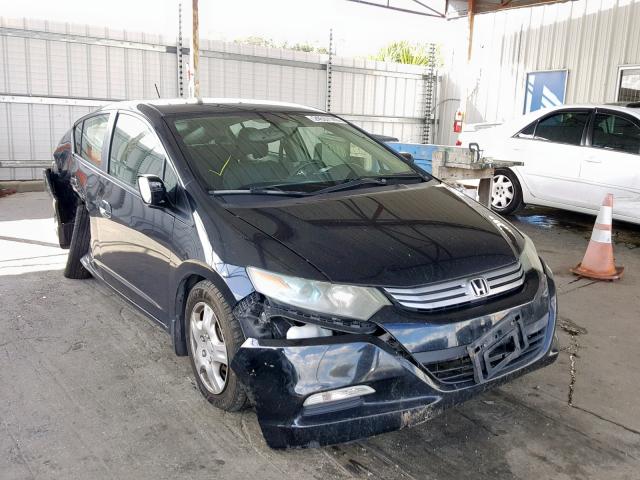 JHMZE2H52AS000736 - 2010 HONDA INSIGHT LX BLACK photo 1