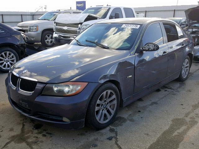 WBAVC53537FZ80930 - 2007 BMW 328 I SULE GRAY photo 2