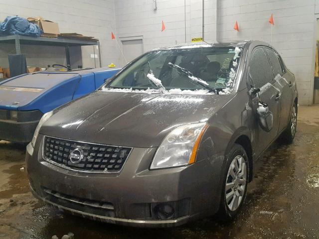 3N1AB61E37L628680 - 2007 NISSAN SENTRA 2.0 GRAY photo 2