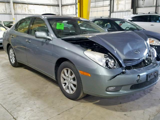 JTHBF30G830126177 - 2003 LEXUS ES 300 GREEN photo 1