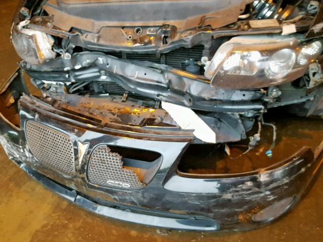 6G2VX12G04L214970 - 2004 PONTIAC GTO BLACK photo 9