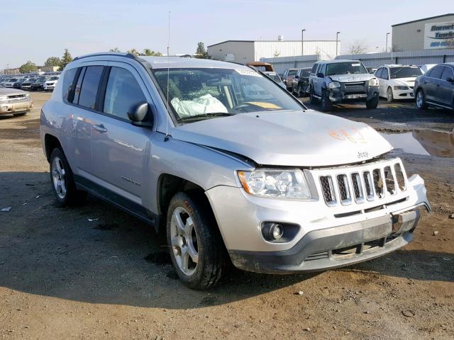 1C4NJCBB4CD718800 - 2012 JEEP COMPASS SP SILVER photo 1