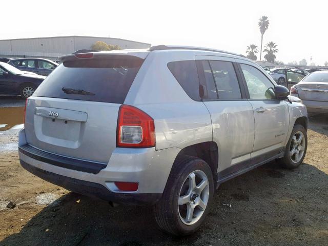 1C4NJCBB4CD718800 - 2012 JEEP COMPASS SP SILVER photo 4