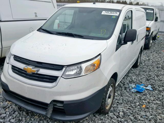 3N63M0ZN8FK729927 - 2015 CHEVROLET CITY EXPRE WHITE photo 2