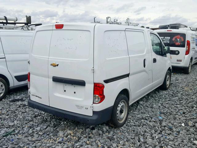 3N63M0ZN8FK729927 - 2015 CHEVROLET CITY EXPRE WHITE photo 4