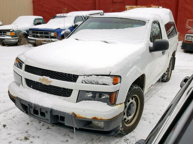 1GCCSBD99A8114075 - 2010 CHEVROLET COLORADO WHITE photo 2