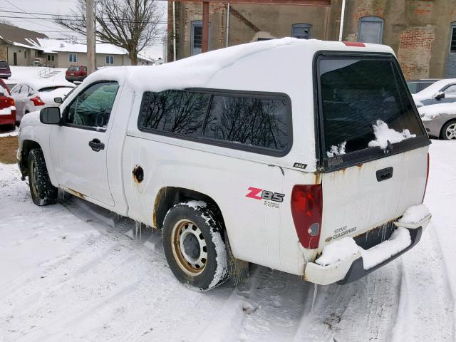 1GCCSBD99A8114075 - 2010 CHEVROLET COLORADO WHITE photo 3