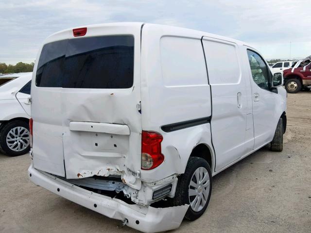 3N63M0ZN5HK693911 - 2017 CHEVROLET CITY EXPRE WHITE photo 4