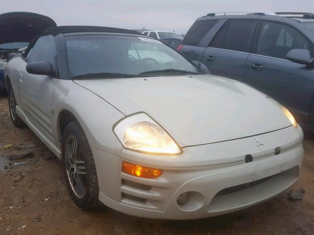 4A3AE75H75E037356 - 2005 MITSUBISHI ECLIPSE SP WHITE photo 1