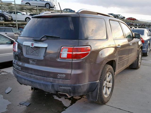 5GZEV237X8J189613 - 2008 SATURN OUTLOOK XR BROWN photo 4