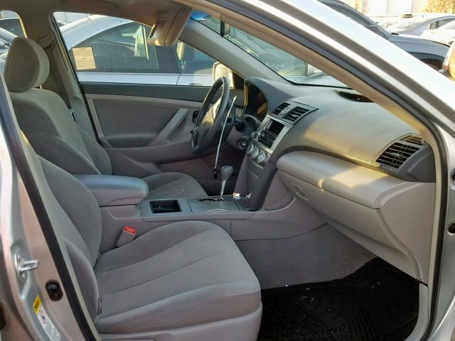 4T1BE46K27U517308 - 2007 TOYOTA CAMRY SILVER photo 5