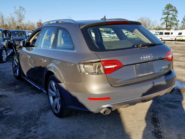 WA1UFBFL6EA096189 - 2014 AUDI A4 ALLROAD GRAY photo 3