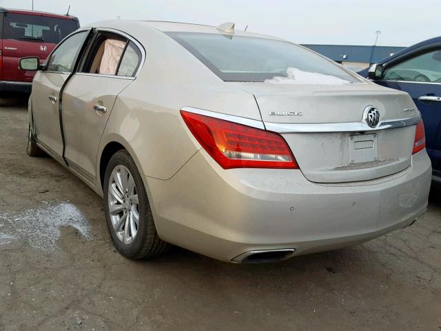 1G4GB5G31FF222120 - 2015 BUICK LACROSSE TAN photo 3