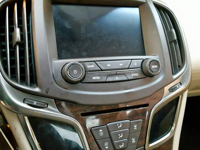 1G4GB5G31FF222120 - 2015 BUICK LACROSSE TAN photo 9