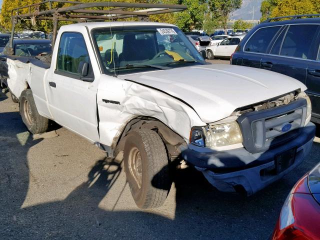 1FTYR10E34PB10399 - 2004 FORD RANGER WHITE photo 1