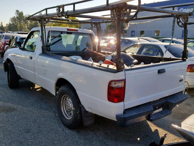 1FTYR10E34PB10399 - 2004 FORD RANGER WHITE photo 3