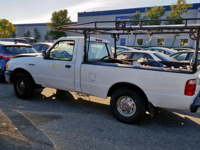 1FTYR10E34PB10399 - 2004 FORD RANGER WHITE photo 9