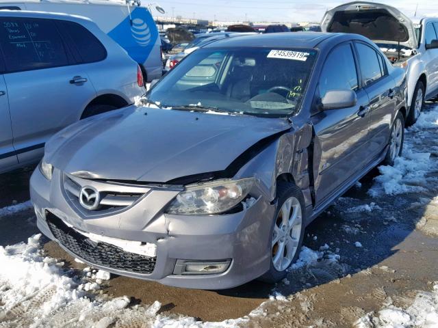 JM1BK323X71713231 - 2007 MAZDA 3 S GRAY photo 2