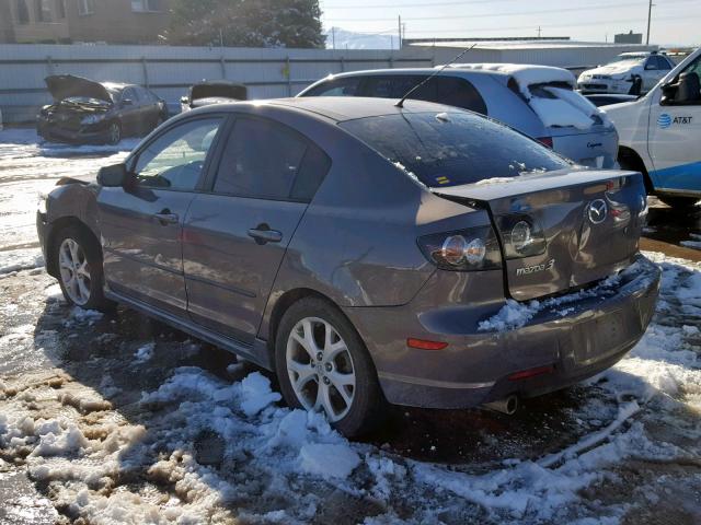 JM1BK323X71713231 - 2007 MAZDA 3 S GRAY photo 3