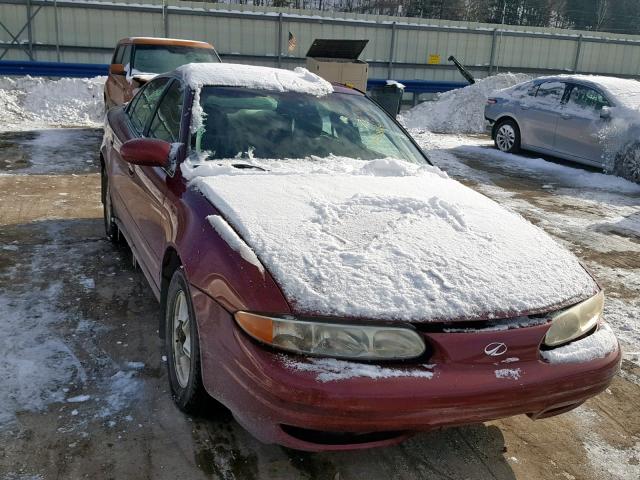 1G3NL52EX1C247089 - 2001 OLDSMOBILE ALERO GL BURGUNDY photo 1