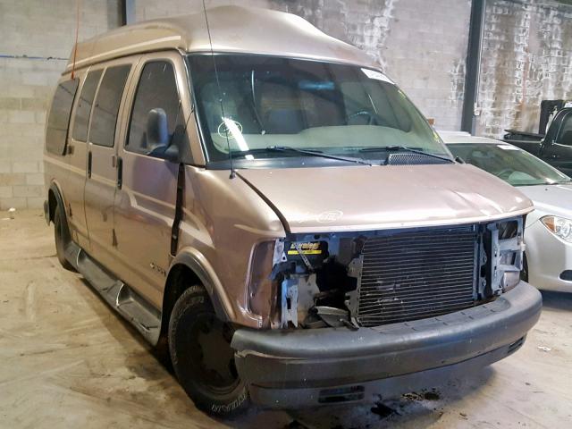 1GBFG15M3Y1185839 - 2000 CHEVROLET EXPRESS G1 GOLD photo 1