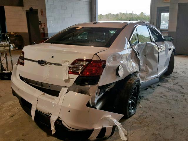 1FAHP2L89HG145056 - 2017 FORD TAURUS POL WHITE photo 4