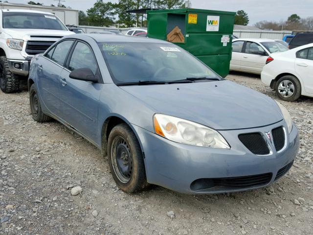 1G2ZF58B974265824 - 2007 PONTIAC G6 VALUE L BLUE photo 1